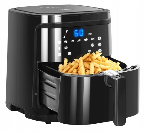 FRYTKOWNICA BEZTŁUSZCZOWA AIR FRYER XL 7L 1900W 7 PROGRAMÓW LCD DOTYKOWY