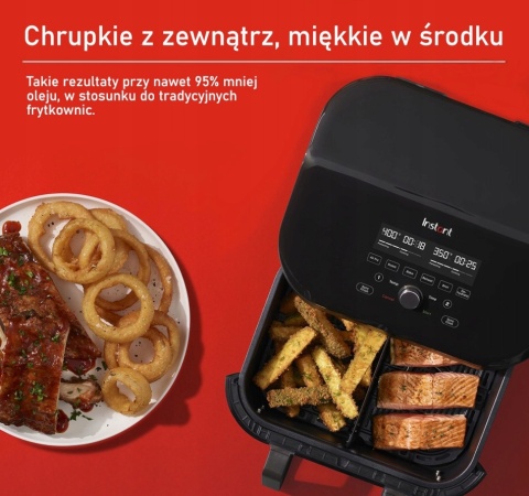 FRYTKOWNICA BEZTŁUSZCZOWA INSTANT VORTEX VERSAZONE CLEAR COOK 8,5L/2KOSZE
