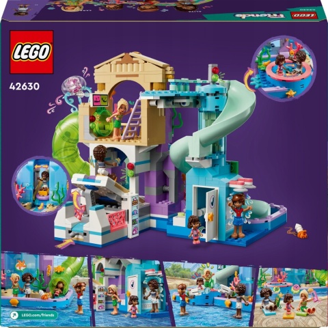 LEGO FRIENDS 42630 PARK WODNY HEARTLAKE 814 CZĘŚCI 8+ ZESTAW KONSTRUKCYJNY