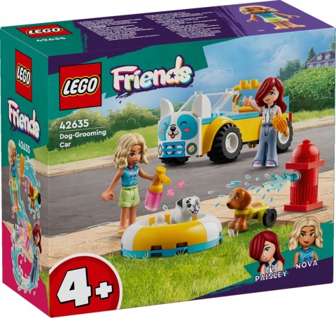 LEGO FRIENDS 42635 SAMOCHÓD DO PIELĘGNACJI PSÓW DLA DZIECI +4 60 ELEMENTÓW
