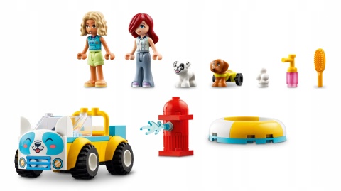 LEGO FRIENDS 42635 SAMOCHÓD DO PIELĘGNACJI PSÓW DLA DZIECI +4 60 ELEMENTÓW