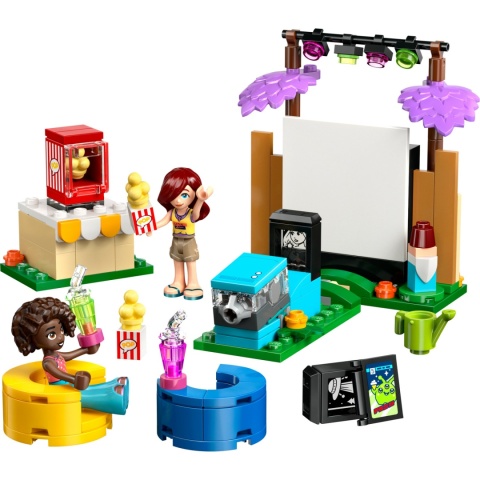 LEGO FRIENDS 42642 MARATON FILMOWY - Z PROJEKTOREM I POPCORNEM, MINIFIGURKI