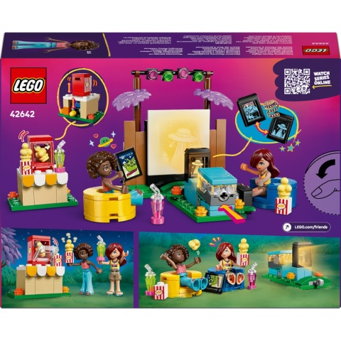LEGO FRIENDS 42642 MARATON FILMOWY Z PROJEKTOREM POPCORNU I KOMIKSEM ZABAWA