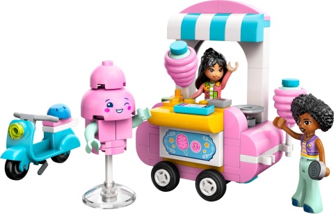 LEGO FRIENDS 42643: STOISKO Z WATĄ CUKROWĄ I SKUTER - ZABAWA I KREATYWNOŚĆ