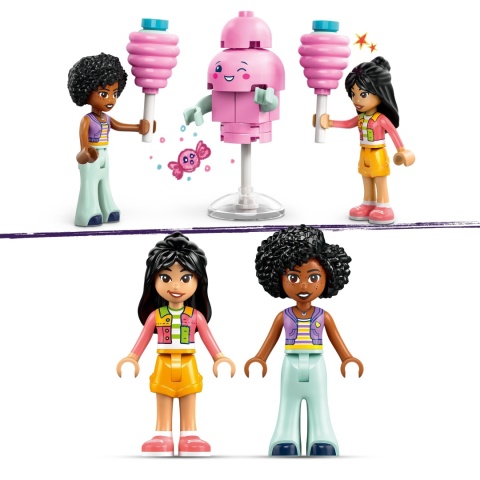 LEGO FRIENDS 42643: STOISKO Z WATĄ CUKROWĄ I SKUTER - ZABAWA I KREATYWNOŚĆ