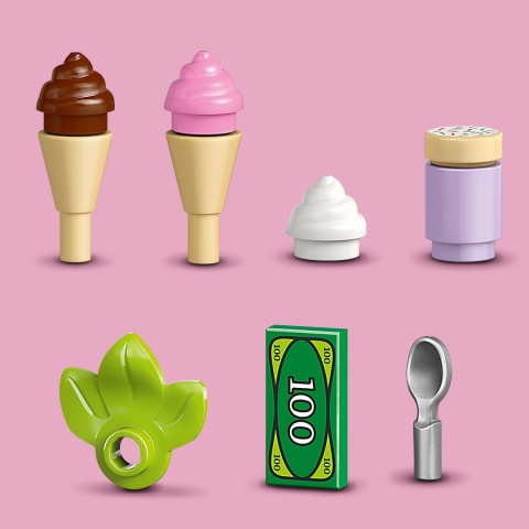 LEGO FRIENDS 42644 FURGONETKA Z LODAMI HEARTLAKE - ZESTAW DO ODGRYWANIA RÓL