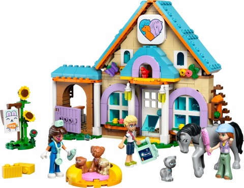 LEGO FRIENDS 42651 KOŃ I LECZNICA DLA ZWIERZĄT 428 ELEMENTÓW +7 LAT ZABAWA