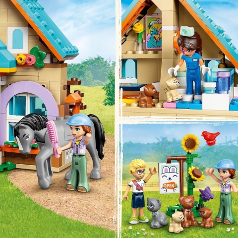 LEGO FRIENDS 42651 KOŃ I LECZNICA DLA ZWIERZĄT 428 ELEMENTÓW +7 LAT ZABAWA
