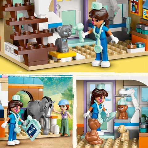 LEGO FRIENDS 42651 KOŃ I LECZNICA DLA ZWIERZĄT 428 ELEMENTÓW +7 LAT ZABAWA