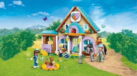 LEGO FRIENDS 42651 KOŃ I LECZNICA DLA ZWIERZĄT 428 ELEMENTÓW +7 LAT ZABAWA