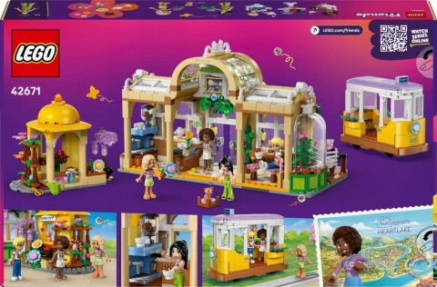 LEGO FRIENDS ZIELONA KAWIARNIA I KWIACIARNIA 1138EL TRAMWAJ 4 LALKI ZABAWA