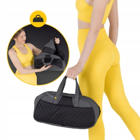 MASAŻER MASUJĄCY GRZEJĄCY ELEGANCKA TORBA ZESTAW SZYI KARKU SHIATSU LUXURY+