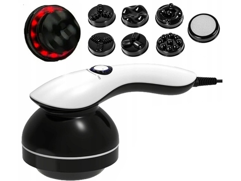 MASAŻER WYSZCZUPLAJĄCY ANTYCELLULITOWY BRZUCHA CIAŁA NOGI CELLULITU 9w1