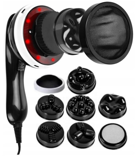 MASAŻER WYSZCZUPLAJĄCY DO CIAŁA CELLULITU 9w1 CIAŁO MODELUJĄCY UJĘDRNIAJĄCY