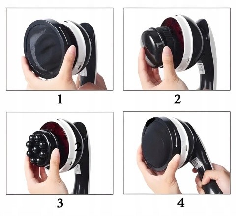 MASAŻER WYSZCZUPLAJĄCY DO CIAŁA CELLULITU 9w1 CIAŁO MODELUJĄCY UJĘDRNIAJĄCY