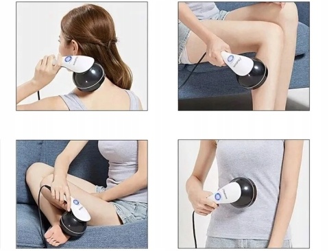 MASAŻER WYSZCZUPLAJĄCY DO CIAŁA CELLULITU 9w1 CIAŁO MODELUJĄCY UJĘDRNIAJĄCY