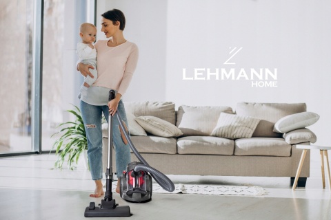 Odkurzacz Cyklonowy Lehmann 4000W z Turboszczotką i Regulacją Mocy