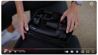 PISTOLET DO MASAŻU MASAŻER DO PLECÓW CIAŁA 25W MASSAGE GUN x3PRO Herz Med