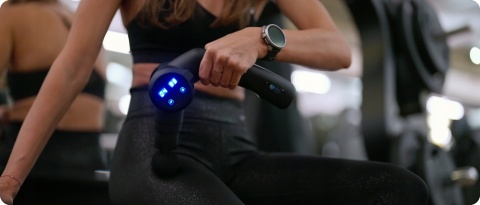 PISTOLET DO MASAŻU MASAŻER DO PLECÓW CIAŁA 25W MASSAGE GUN x3PRO Herz Med