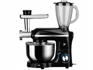 ROBOT KUCHENNY LAFE MPL-001K 1300W 4W1 MOCNY MISA 6L Z BLENDAREM I MASZYNKĄ