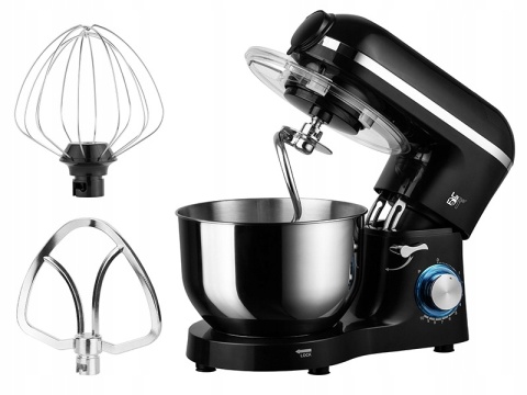 ROBOT KUCHENNY LAFE MPL-001K 1300W 4W1 MOCNY MISA 6L Z BLENDAREM I MASZYNKĄ