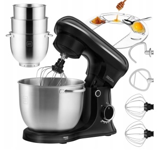 ROBOT KUCHENNY PLANEET TRIO 3 MISY 5,2L POKRYWA 10W1 ROTACJA PLANETARNA