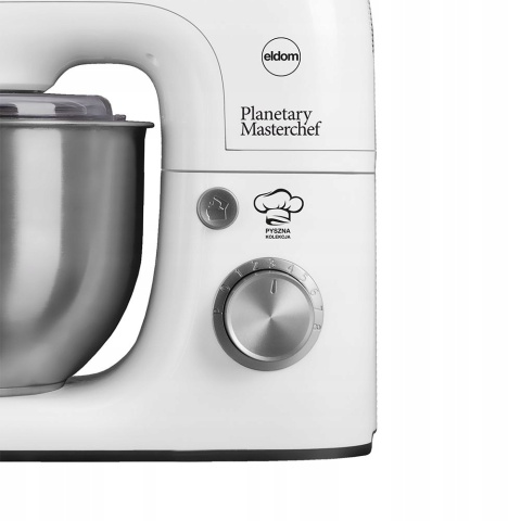 ROBOT KUCHENNY PLANETARNY ELDOM WRK1200 1500W CZERWONY 5L INOX 3W1 8 STOPNI