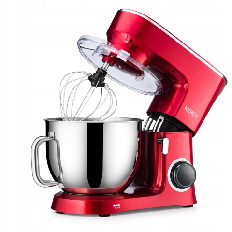 ROBOT KUCHENNY PLANETARNY KERCH BAKER RED 7L 3000W METAL GEAR 5 PRĘDKOŚCI
