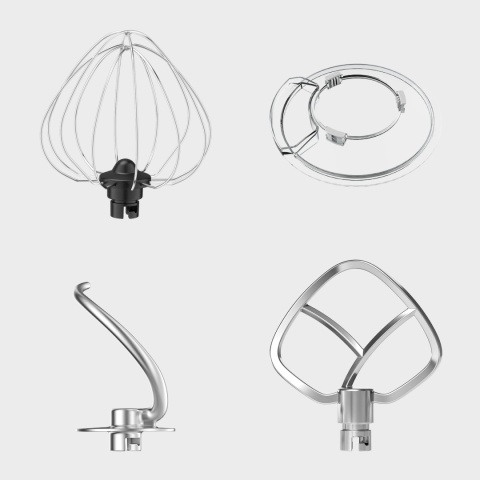 ROBOT KUCHENNY PLANETARNY VERTENZ COSMIQ 40 SILVER 5,5L 4 KOŃCÓWKI MISA