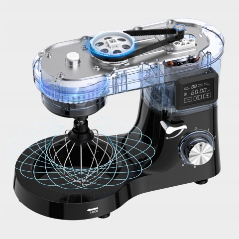 ROBOT KUCHENNY PLANETARNY VERTENZ COSMIQ 50: MISA 6,2L, 4 KOŃCÓWKI, TIMER