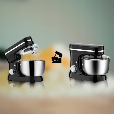 ROBOT KUCHENNY RETOO 3200W 6L MISĄ PLANETARNY 3W1 Z HAKIEM TRZEPACZKĄ MIX