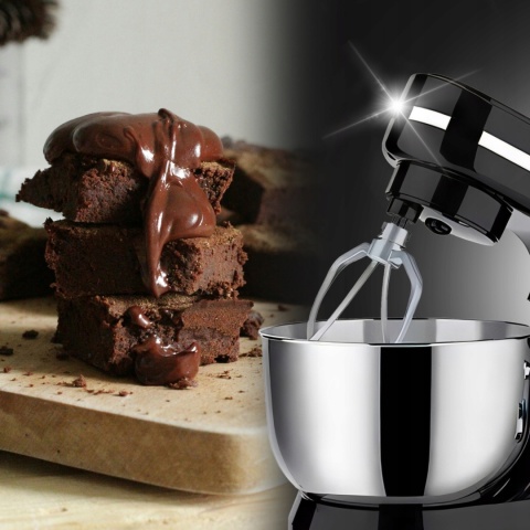 ROBOT KUCHENNY RETOO 3200W 6L MISĄ PLANETARNY 3W1 Z HAKIEM TRZEPACZKĄ MIX