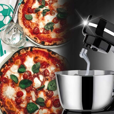 ROBOT KUCHENNY RETOO 3200W 6L MISĄ PLANETARNY 3W1 Z HAKIEM TRZEPACZKĄ MIX