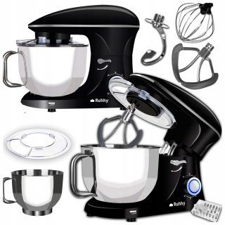 ROBOT KUCHENNY RUHHY 2200W PLANETARNY 6,2L 3 AKCESORIA + RĘKAW CUKIERNICZY