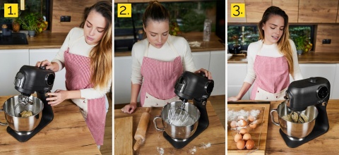 ROBOT KUCHENNY YOER PLANETARNY 2200W MISA 5,5L 43 ELEMENTY MULTIFUNKCYJNY