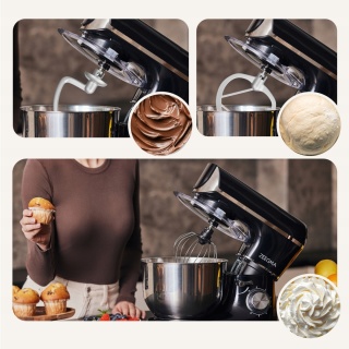 ROBOT KUCHENNY ZEEGMA PLANET MULTI 1900W: MIKSER, BLENDER I MASZYNKA 6,2L