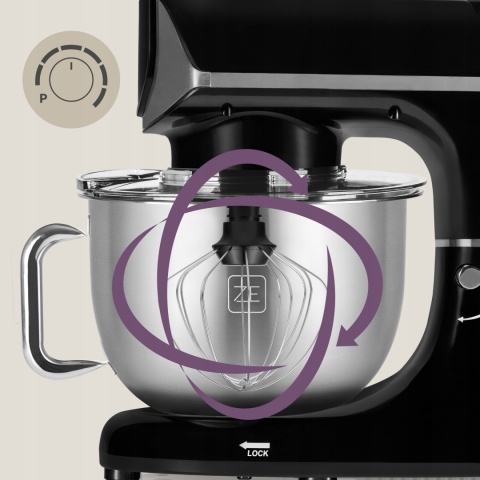 ROBOT KUCHENNY ZEEGMA PLANET MULTI 1900W: MIKSER, BLENDER I MASZYNKA 6,2L