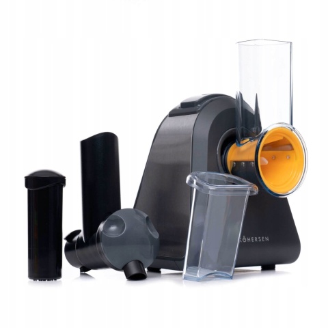 SZATKOWNICA ELEKTRYCZNA KOHERSEN 150W 6 WKŁADEK DO WARZYW I LODÓW + NOŻYCE