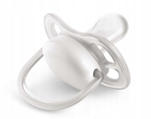 Avent Smoczek Ultra Air 6-18M Oddychający + Etui Dwie Sztuki Kolorowy