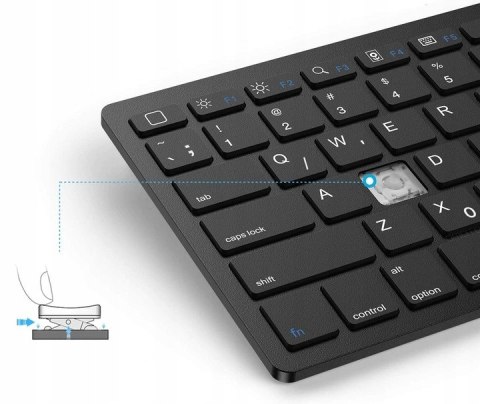 Bezprzewodowa Klawiatura Bluetooth Smart Tv Tablet Pc Tv Ios Telefon Laptop