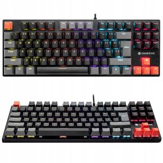 Gamingowa Klawiatura Mechaniczna Rgb Esportowa Tkl Bezprzewodowa