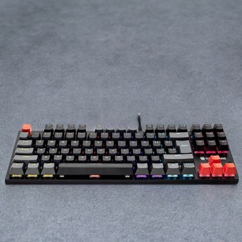 Gamingowa Klawiatura Mechaniczna Rgb Esportowa Tkl Bezprzewodowa