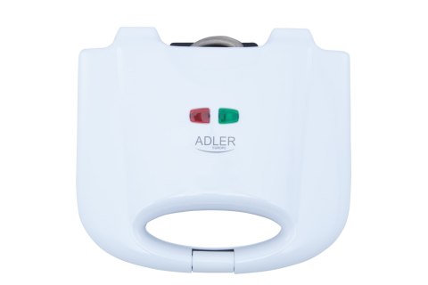 Gofrownica Adler Ad 311, 700W, Biała, Z Lampką, Mocna I Nowoczesna