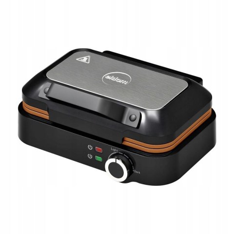 Gofrownica Eldom Solidna 2 Duże Gofry Super Moc 2000W Ceramiczna Powłoka