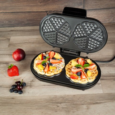 Gofrownica First Austria Mocna 1000 W Solidna Dwa Okrągłe Gofry