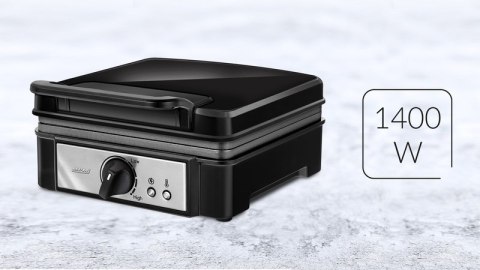 Gofrownica Mpm Mgo-24 Czarna Duża Moc! 1400W Mocna Czarna Duża