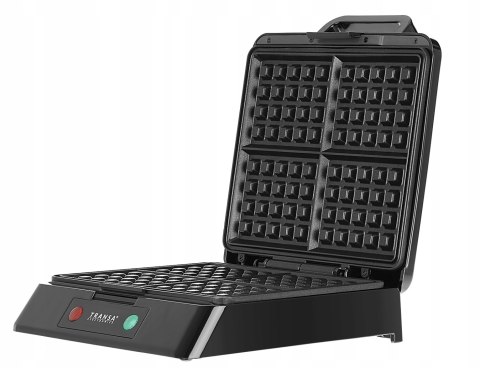 Gofrownica Transa Electronics 1500W Na 4 Gofry - Szybkie Nagrzewanie
