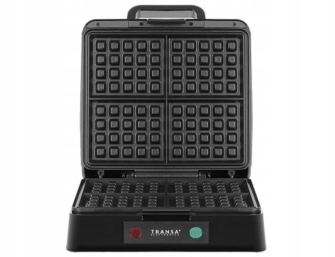 Gofrownica Transa Electronics 1500W Na 4 Gofry - Szybkie Nagrzewanie