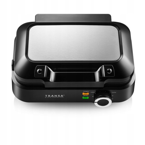 Gofrownica Transa Electronics TwoWaffles, 2 gofry, 1500 W, regulacja wypieku