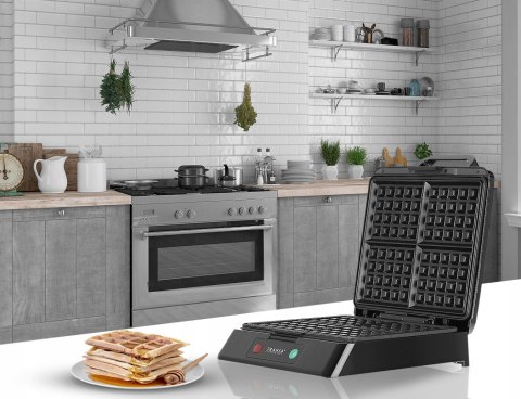 Gofrownica Transa Electronics Na 4 Gofry, 1500W, Szybkie Nagrzewanie